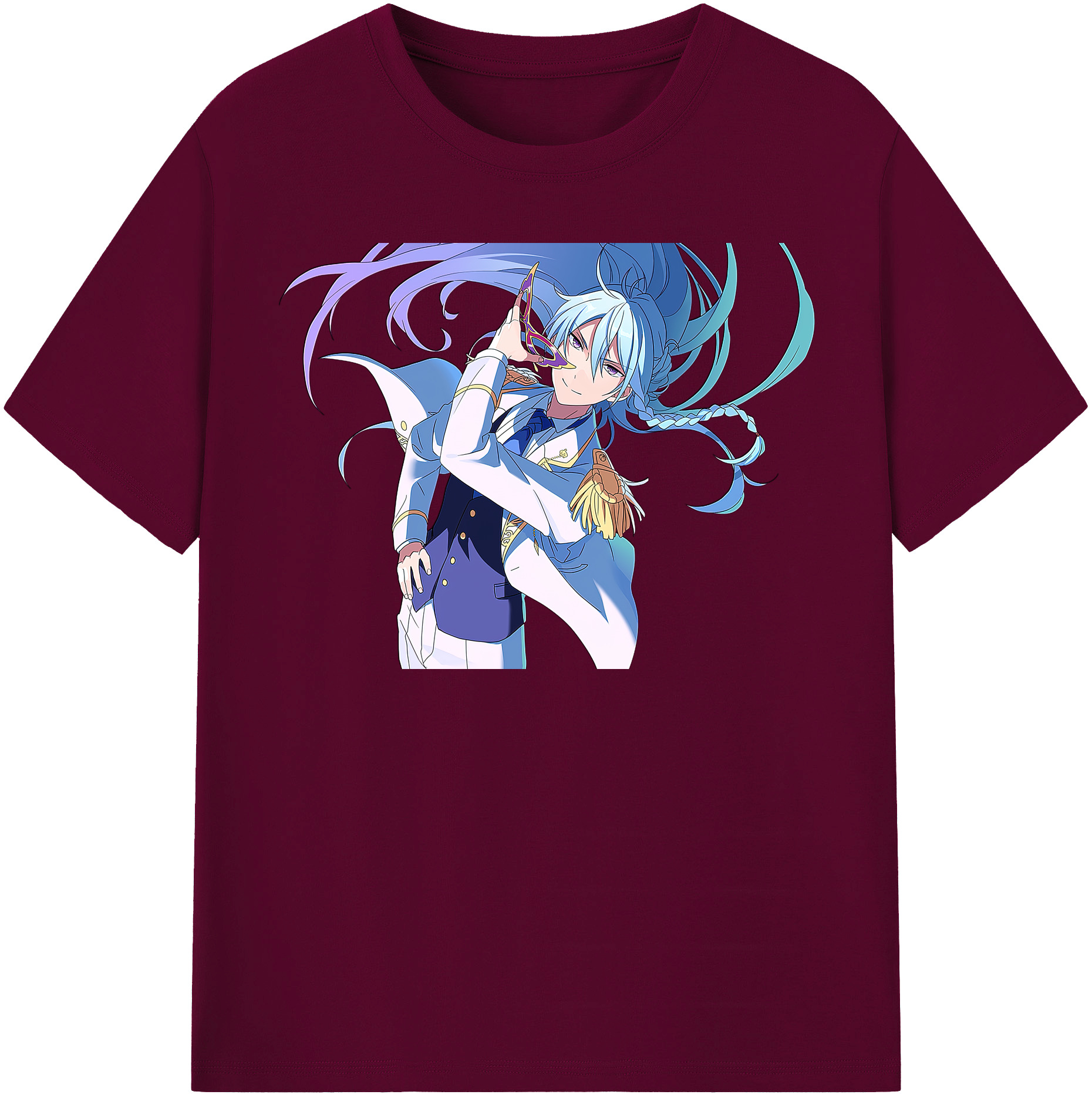 （画像用） あんさんぶるスターズ! Ensemble Stars レディースカジュアルプリントTシャツ（綿100％）